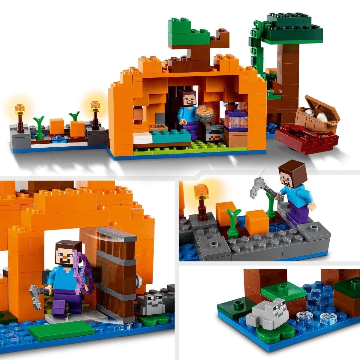LEGO Minecraft The Pumpkin Farm Set with Steve Figure 21248