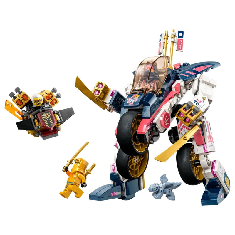 LEGO NINJAGO Sora s Transforming Mech Bike Racer
