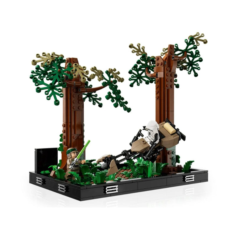 LEGO Star Wars Endor Speeder Chase Diorama Elys Wimbledon