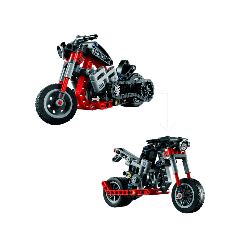 Lego technic motorcycle 2024 sets