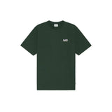 Le Deux T-Shirt Café In Pine Green