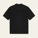 Les Deux Hector Pointelle SS Shirt in Black
