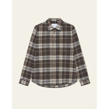 Les Deux Lennon Check Overshirt In Delicioso