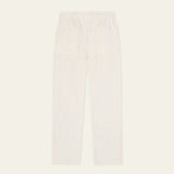 Les Deux Patrick Linen Pants Loose Fit in Eggnog White