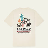 Les Deux Record T-Shirt In Ivory