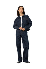Leveté Room LR-INEZ 2 Jacket in Dark Denim