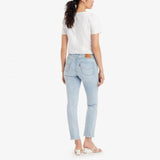 Levi's 724™ High Rise Straight Lightweight Jeans Cool Bright In Blue