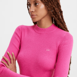Levi's Crewneck RIB Sweater in Pink