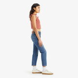 Levi's 501® Crop Jeans Erin Can't Wait Stretch In Blue