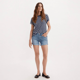 Levi's 501 Rolled Short In Blue