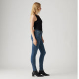 Levi's 721™ High Rise Skinny Jeans Dark Indigo Worn In Blue Wave Dark