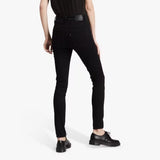 Levi's 721 High Rise Skinny Jeans In Long Shot Black 30leg