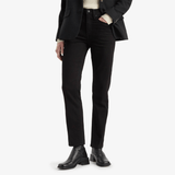 Levi's 724 High Rise Straight Jeans  30 Length in Black