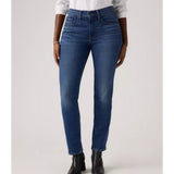 Levi's 724™ High Rise Straight Jeans In Damaged Stats Blue