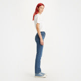 Levi's 724™ High Rise Straight Worn In Jeans In Blue Wave