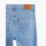 Levi's 724™ High Waist Straight Medium Indigo Jeans In Worn In Blue Wave