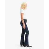 Levi's® 725 High Rise Bootcut Side Slit Jeans Game Night In Dark Indigo