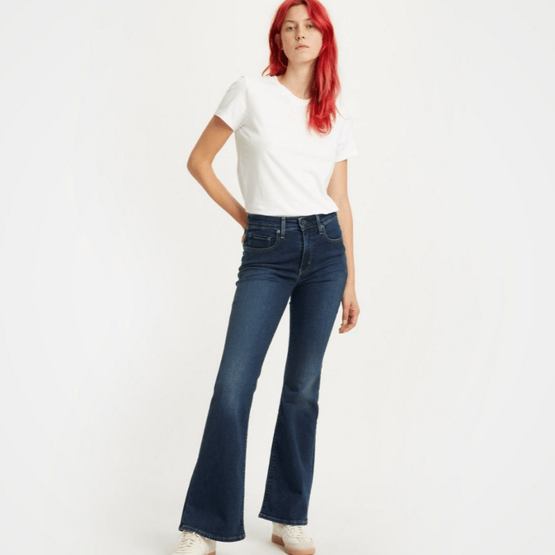 Levi's high rise flare sales