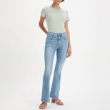 Levi's 726™ High Rise Flare Jeans in Blue Wave Light