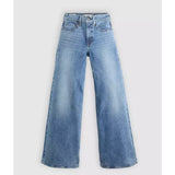 Levi's 728 High Rise Wide Leg Jeans In Sweet Success Blue