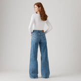Levi's 728 High Rise Wide Leg Jeans Sweet Success In Blue