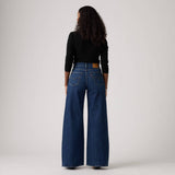 Levi's 728 High Rise Wide Leg Jeans Woodstock In Blue