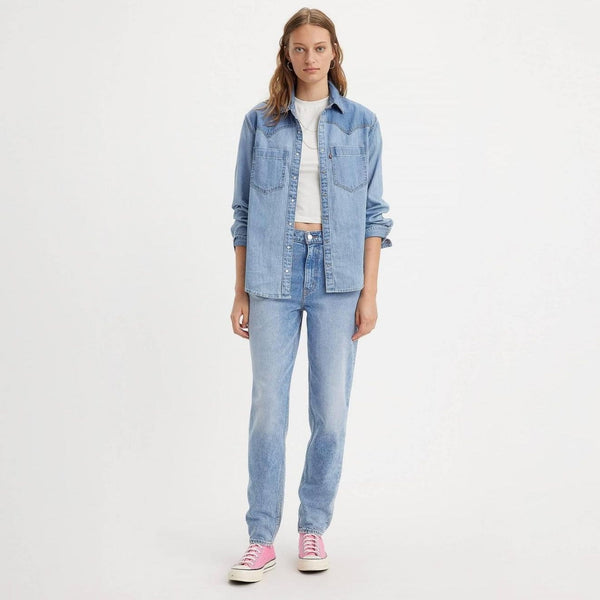 Levi's '80s Mom Jeans in How'S My Driving Blue