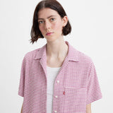 Levi's Alfie Shirt Dominique Check in Iris Orchid