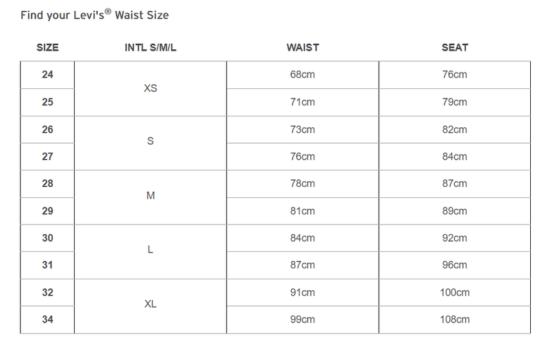 Levi's size 26 deals womens