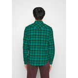 Levi's Barstow Western Standard Plaid Shirt in Sporting Green