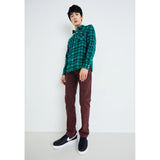 Levi's Barstow Western Standard Plaid Shirt in Sporting Green