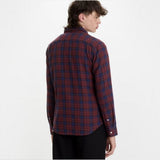 Levi's Battery Housemark Slim Fit Shirt in Red Mahogany