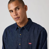 Levi's Battery Housemark Standard Shirt In Blue