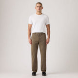 Levi's Chino Authentic Relaxed Maitake Brown Lightweight Twill Garment Dye