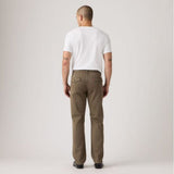 Levi's Chino Authentic Relaxed Maitake Brown Lightweight Twill Garment Dye