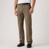 Levi's Chino Authentic Relaxed Maitake Brown Lightweight Twill Garment Dye