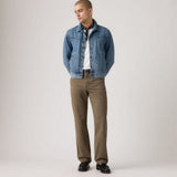 Levi's Chino Authentic Relaxed Maitake Brown Lightweight Twill Garment Dye