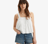 Levi's Cici Tank Blouse In White