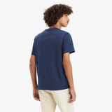 Levi's Classic Graphic Tee In Rope Batwing Dress Blues - Blue