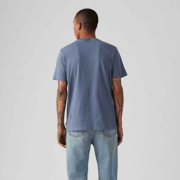 Levi's Classic Graphic Tee in Vintage Indigo Blue