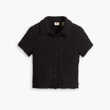 Levi's Cloud Button Up Blouse in Black