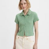 Levi's Cloud Up Blouse in Green