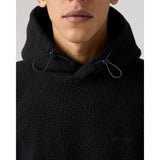 Levi's® Cozy Up Fleece Hoodie In Jet Black