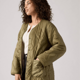 Levi's Crawford Western 3-In-1 Coat In Olive Green