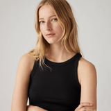 Levi's Dreamy Tank Top In Caviar Black