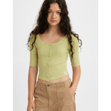 Levi's Dry Goods Pointelle Top Green