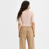 Levi's Dry Goods Pointelle Top Pink