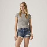 Levi's Dry Goods T-Shirt Patricia Printed Check Anthracite Night