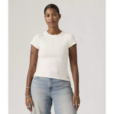 Levi's Dry Goods Tee In Egret Pointelle