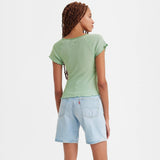 Levi's Dry Goods V-neck Tee in Green